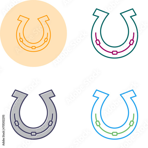 Horse Shoe Vector Icon