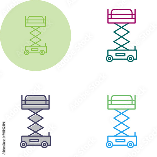 Lifter Crane Vector Icon