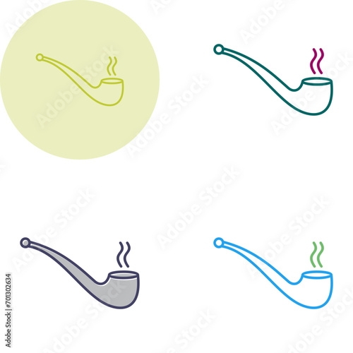 Smoking Pipe Vector Icon
