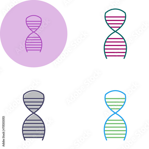 DNA Structure Vector Icon