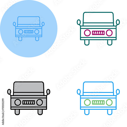 Jeep Vector Icon