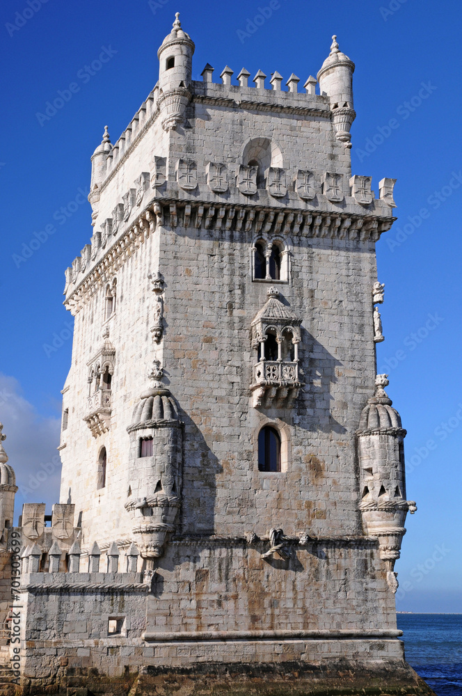Lisbon, Portugal - july 3 2010 : picturesque Belem Tower