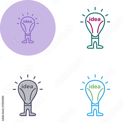 Brilliant Idea Vector Icon