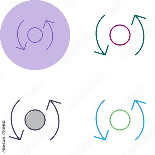 Synchronization Vector Icon