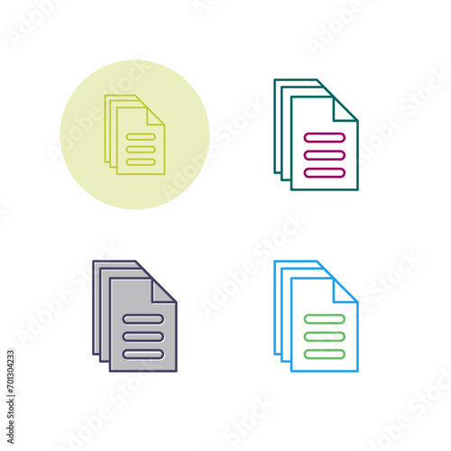 Document Vector Icon