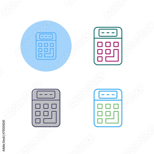 Calculator Vector Icon