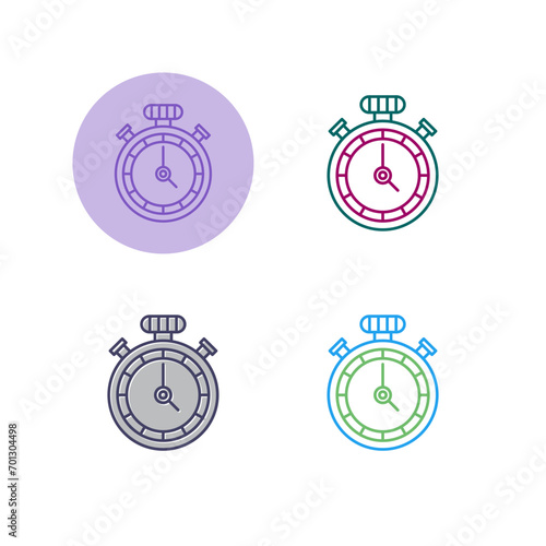 Chronometer Vector Icon