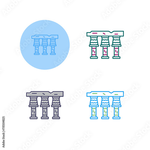 Luxor Temple Vector Icon