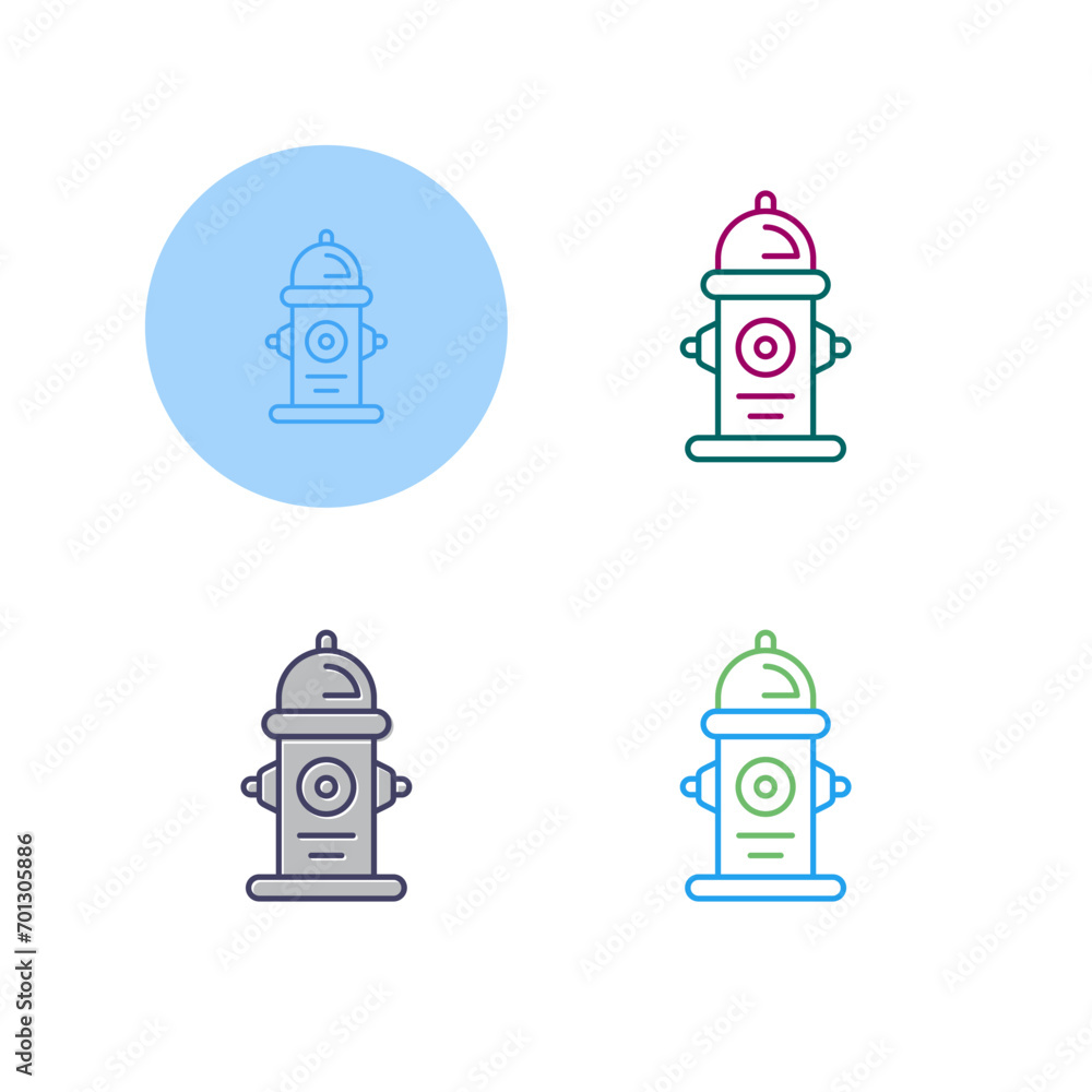 Fire Hydrant Vector Icon