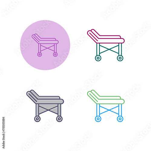 Stretcher Vector Icon