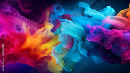 Abstract Colorful Vape Wallpaper Colorful Background Generative Ai