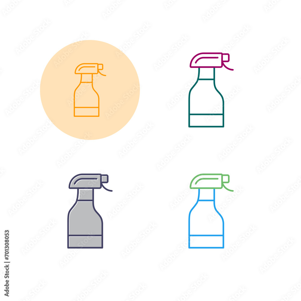 Cleaning Spray Vector Icon Cleaning Spray Vector Icon