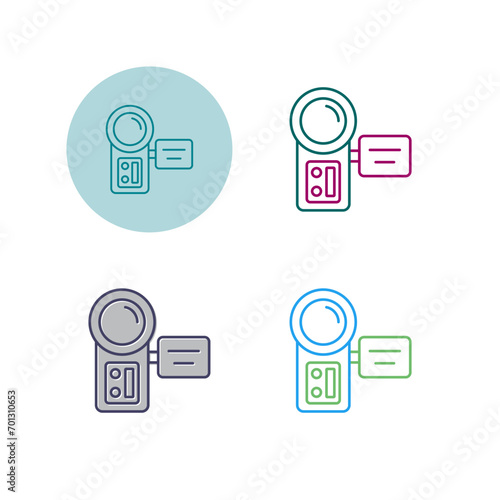 Video Camera Vector Icon