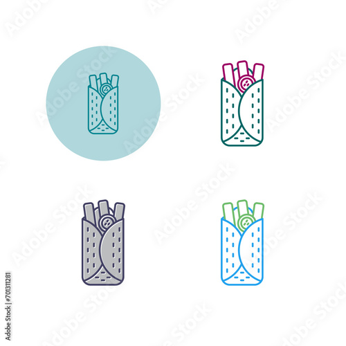 Fajita Vector Icon