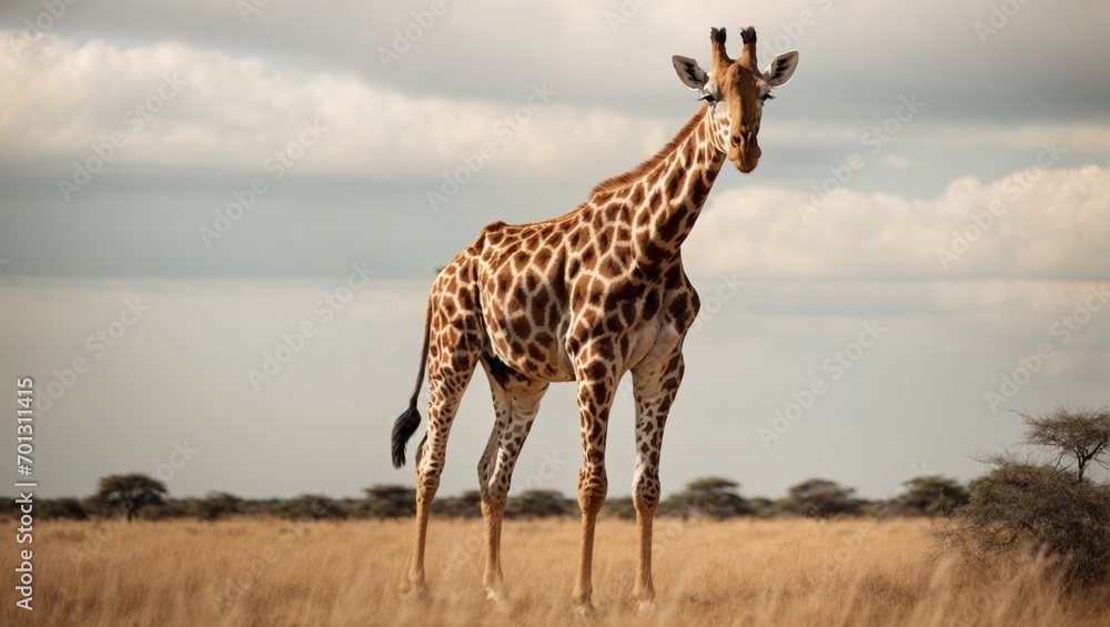 Obraz premium giraffe in the savannah
