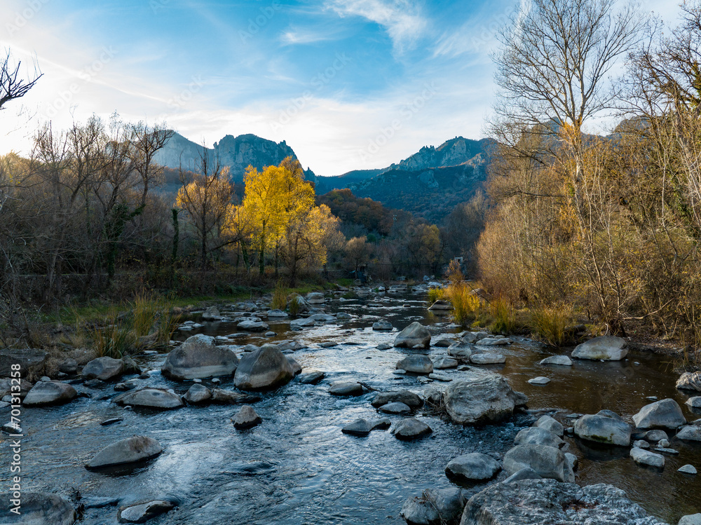 Fantastic stream in a lovely autumn mountain landscape 4 Fantastic stream in a lovely autumn mountain landscape 4