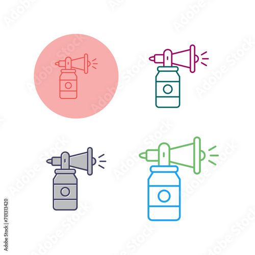 Air Horn Vector Icon photo