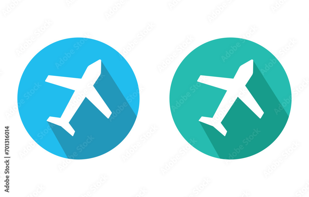 Plane vector icon in modern flat style isolated. Collection of vector symbol on white background. Airplane icon symbol isolated . Vector illustration. Plane vector icon in modern flat style isolated. Collection of vector symbol on white background. Airplane icon symbol isolated . Vector illustration.