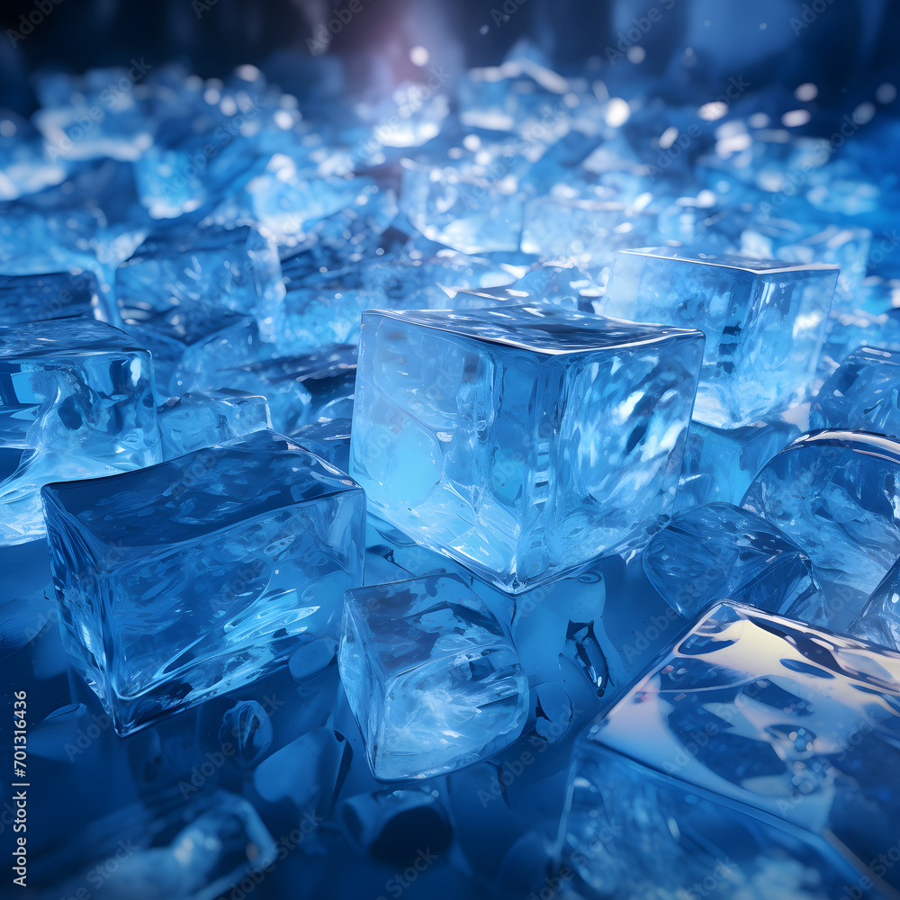 blue nice cubes background blue nice cubes background