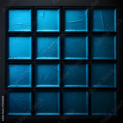 blue glass background