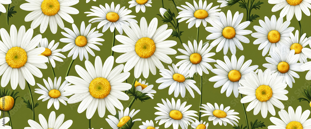 Camomile icon set. White daisy chamomile. Cute round flower plant collection. Growing concept. Love card symbol. Flat design. Green background. Isolated. Camomile icon set. White daisy chamomile. Cute round flower plant collection. Growing concept. Love card symbol. Flat design. Green background. Isolated.