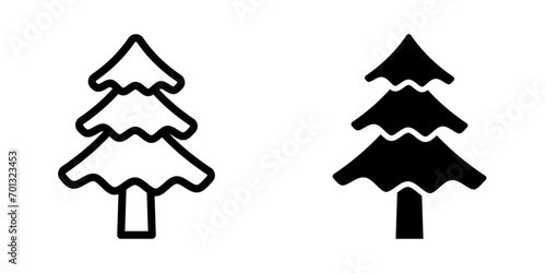 Tree Icon. symbol for mobile concept and web design. vector illustration