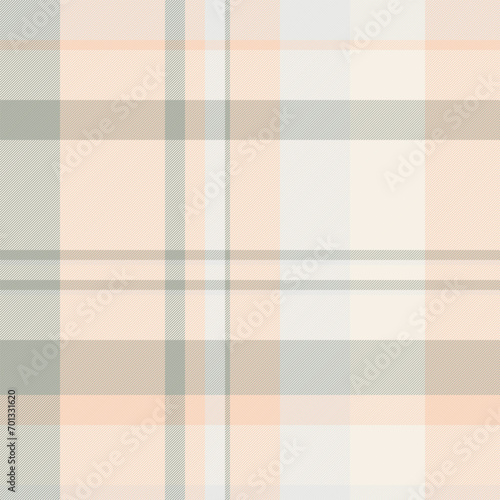 Texture pattern vector of textile seamless fabric with a check plaid tartan background.