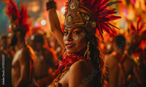 Girl at Rio Carnival