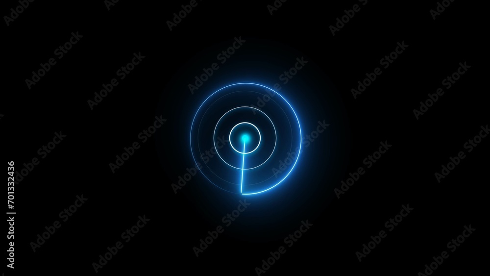 Abstract glowing neon radio waves illustration background Abstract glowing neon radio waves illustration background