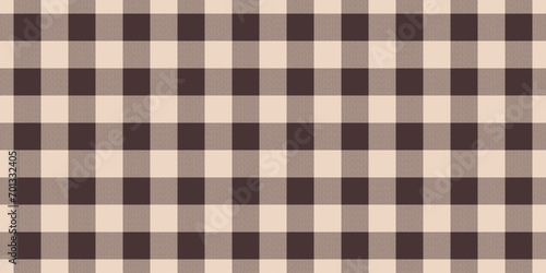 Repetition check plaid seamless, bandanna tartan pattern vector. Floor background fabric texture textile in light and dark colors.
