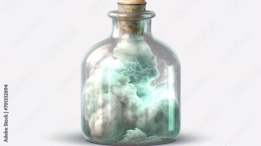 Lightning Storm in a Bottle
