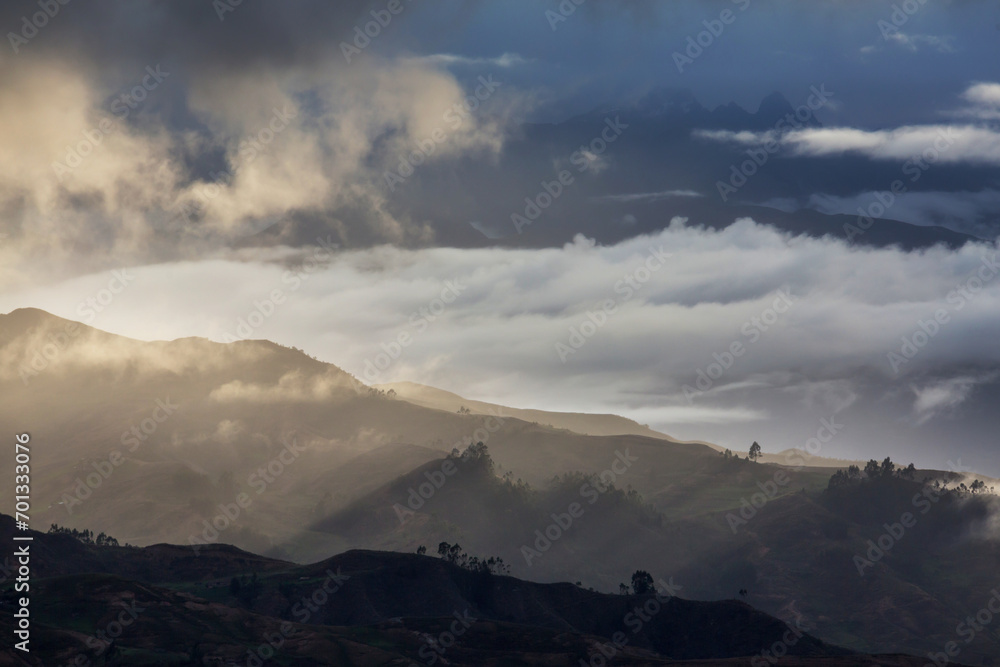 Fog in the mountains