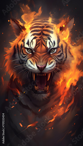 Tiger on Fire