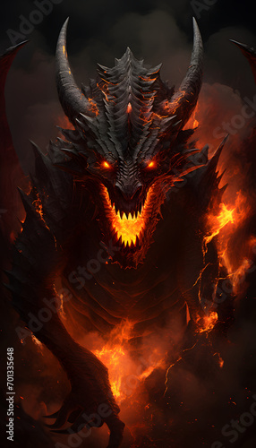 Dark Fantasy Dragon