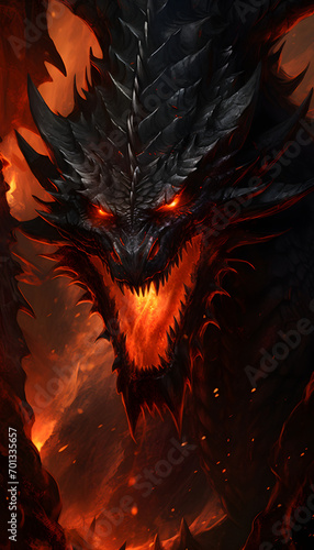 Dark Fantasy Dragon