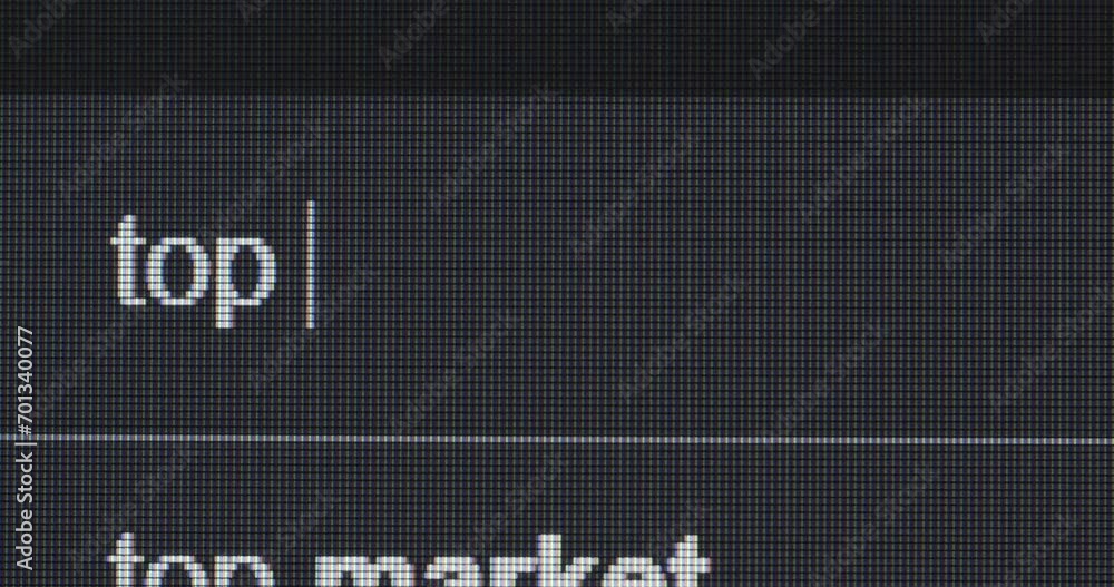 Screen search bar text typing: top industries Screen search bar text typing: top industries