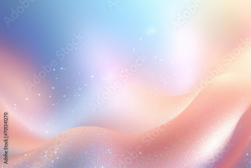 pink and blue abstract background with bokeh lights and stars