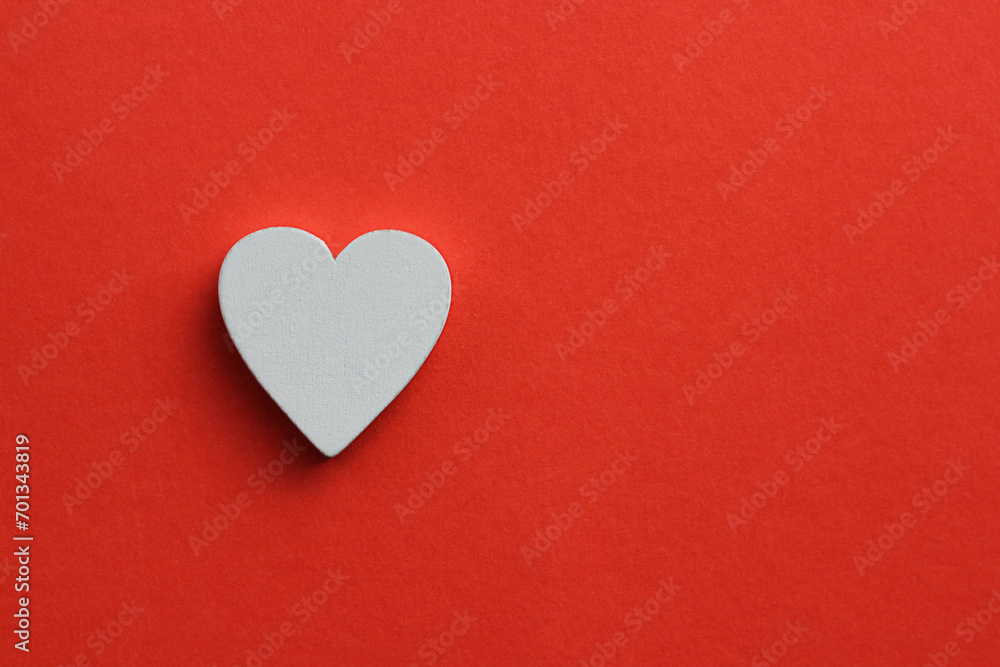 white heart on a red background white heart on a red background
