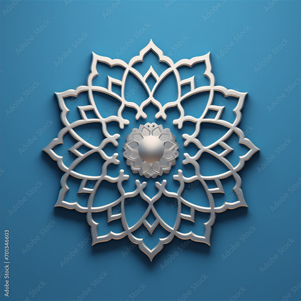 Fototapeta premium islamic craft ornament pattern for abstract background