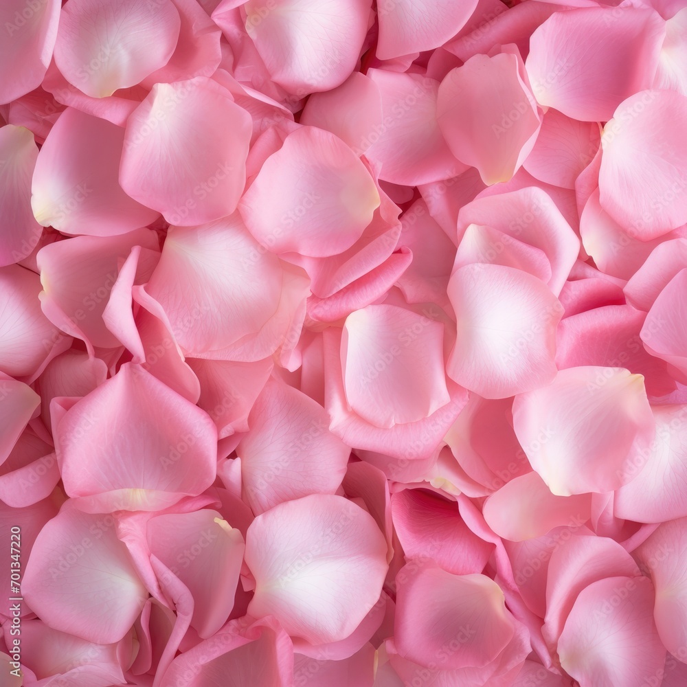 Super background full of pink rose petals
