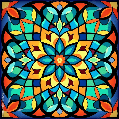  islamic craft ornament pattern for abstract background