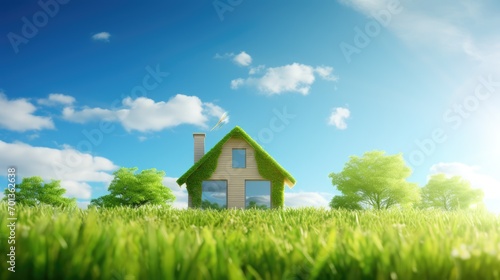 Wallpaper Mural green house on the sky Torontodigital.ca