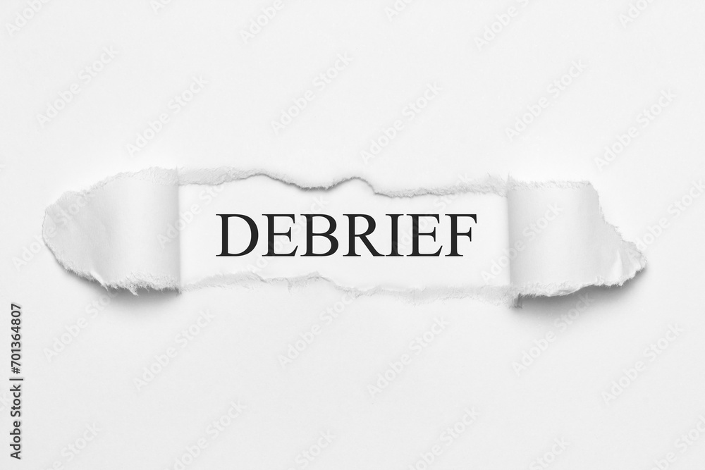 debrief debrief