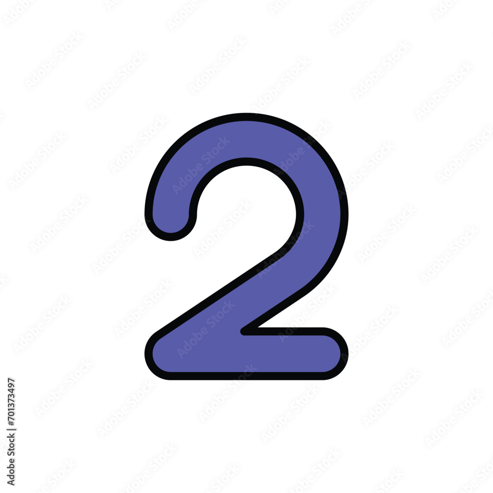 2 icon design with white background stock illustration 2 icon design with white background stock illustration