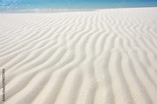 A very beautiful beach with light sand and a paradisiacal beach sea