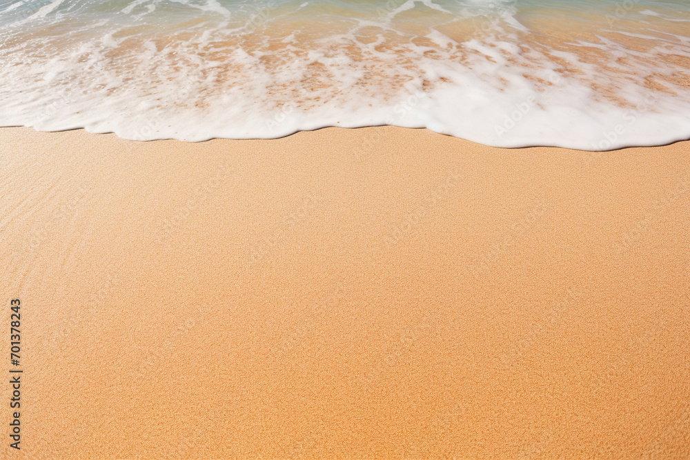 A very beautiful beach with light sand and a paradisiacal beach sea A very beautiful beach with light sand and a paradisiacal beach sea