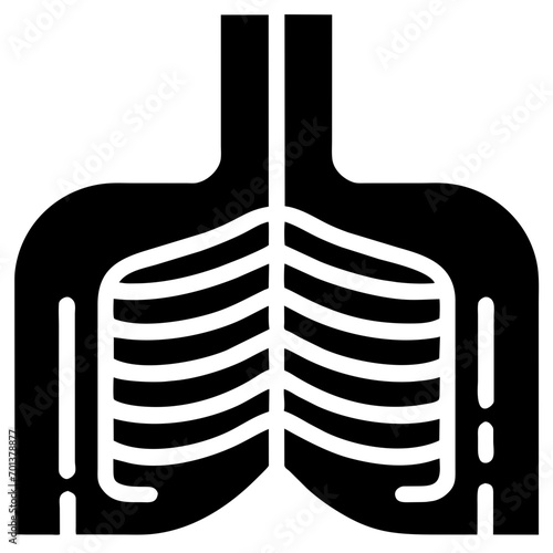 Esophagus vektor icon illustation
