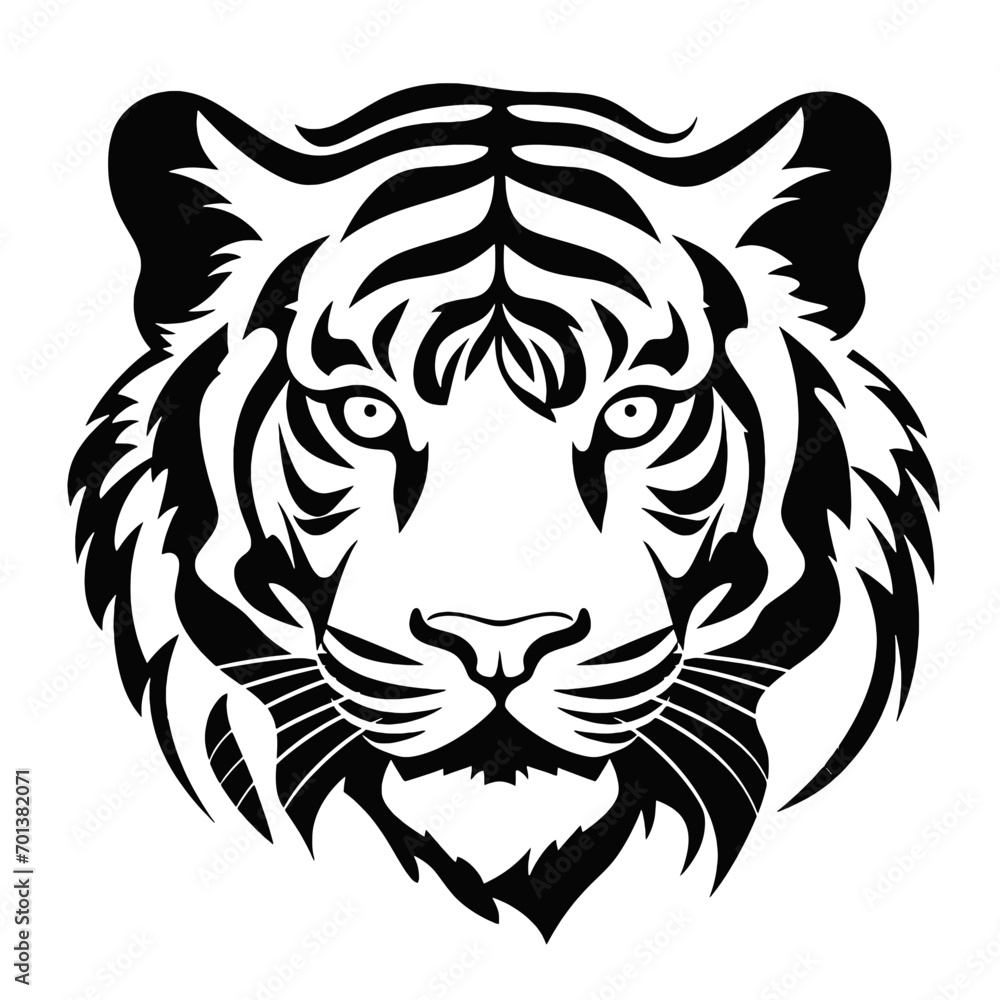 tiger head vector tiger head vector