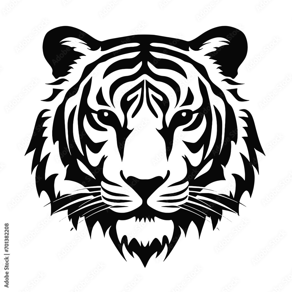 tiger head vector tiger head vector