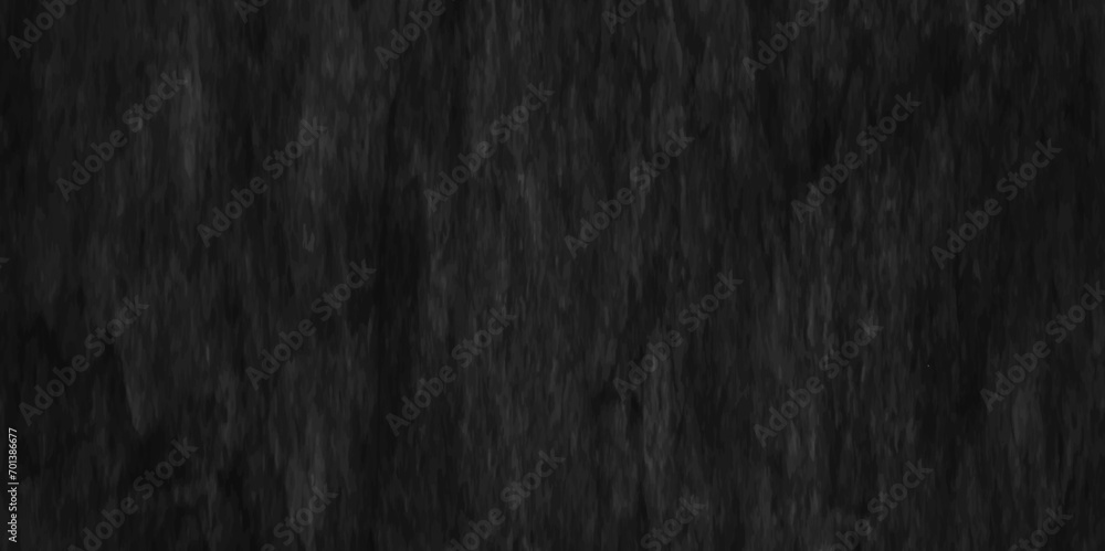 Black textured surface. Old rough wall wide long backdrop.dark background,black panoramic concrete wall background,Black polished sandstone wall texture and seamless background, - obrazy, fototapety, plakaty 
